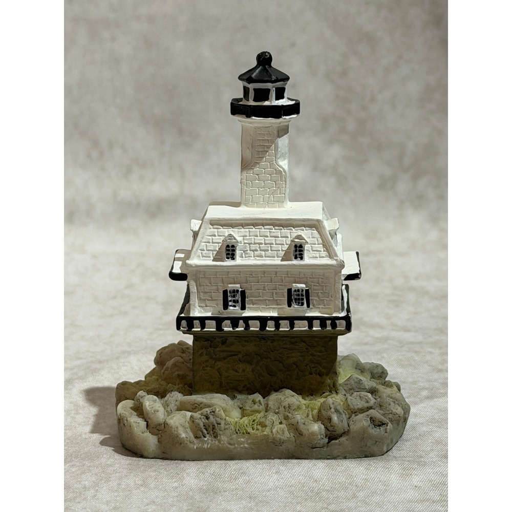 Scaasis Originals Bug Light‎ NY Lighthouse Figurine Handcrafted Nautical Decor - Picture 3 of 10